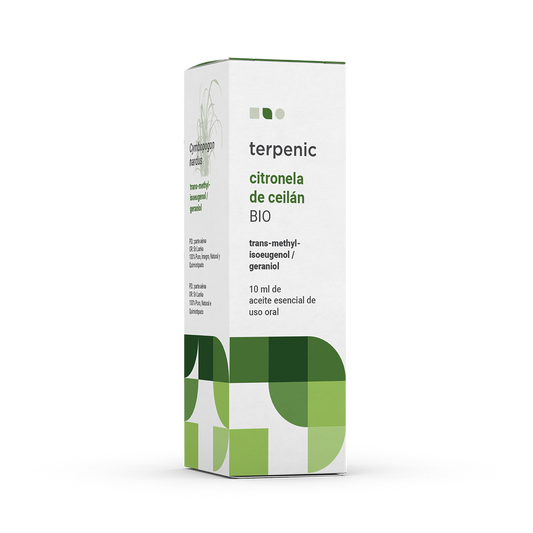 Óleo essencial de Citronela do Ceilão 10ml - BIO